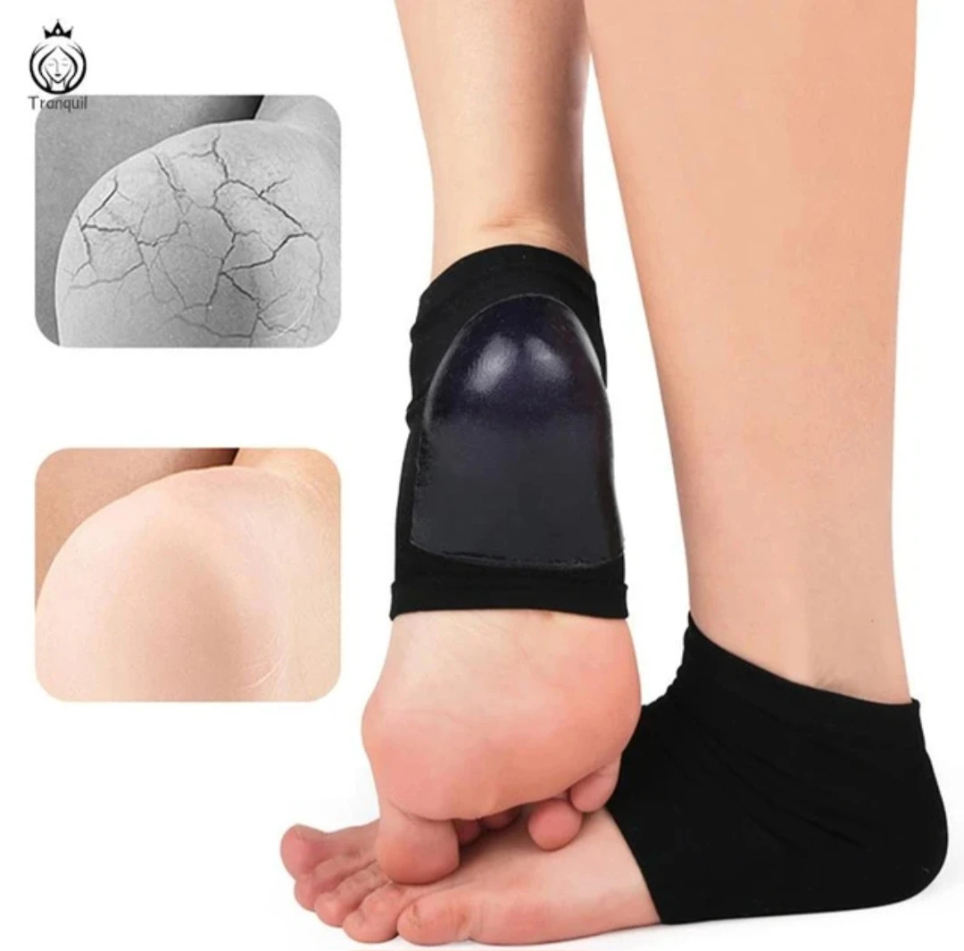 Generic Feet Care Moisturizing Gel Heel Thin Socks - image 2