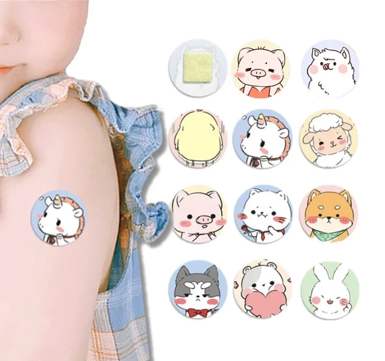 20 pcs Kids Children girls teen Round Band Aid