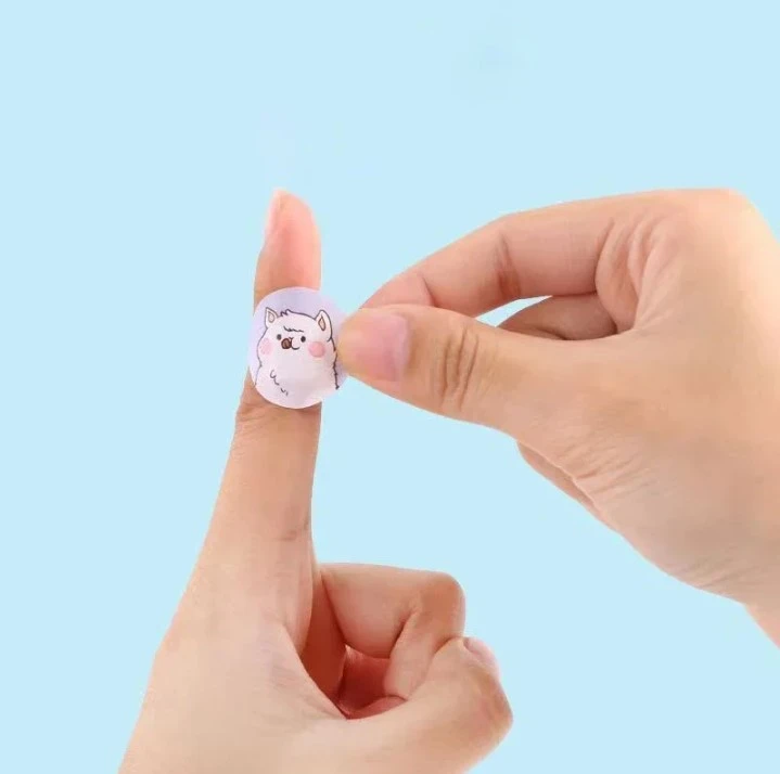 20 pcs Kids Children girls teen Round Band Aid - image 2