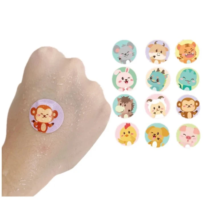 20 pcs Kids Children girls teen Round Band Aid - image 6