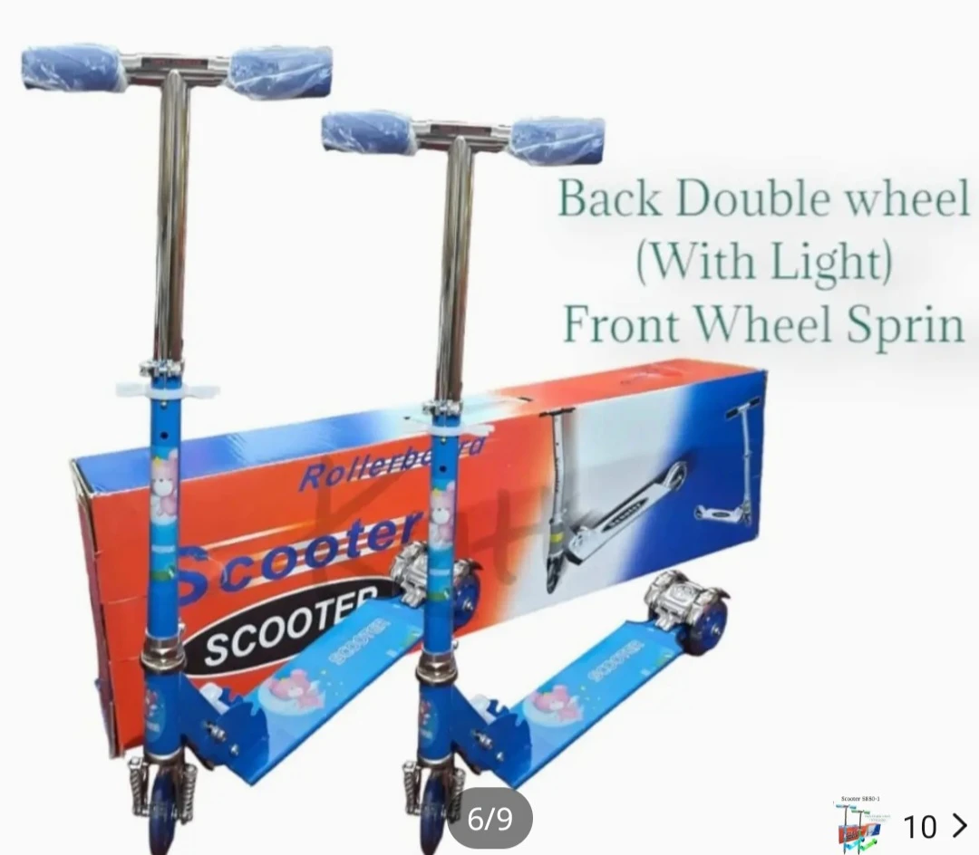 3 Wheel scooter Height Adjustable, Kids Folding Scooter - image 3