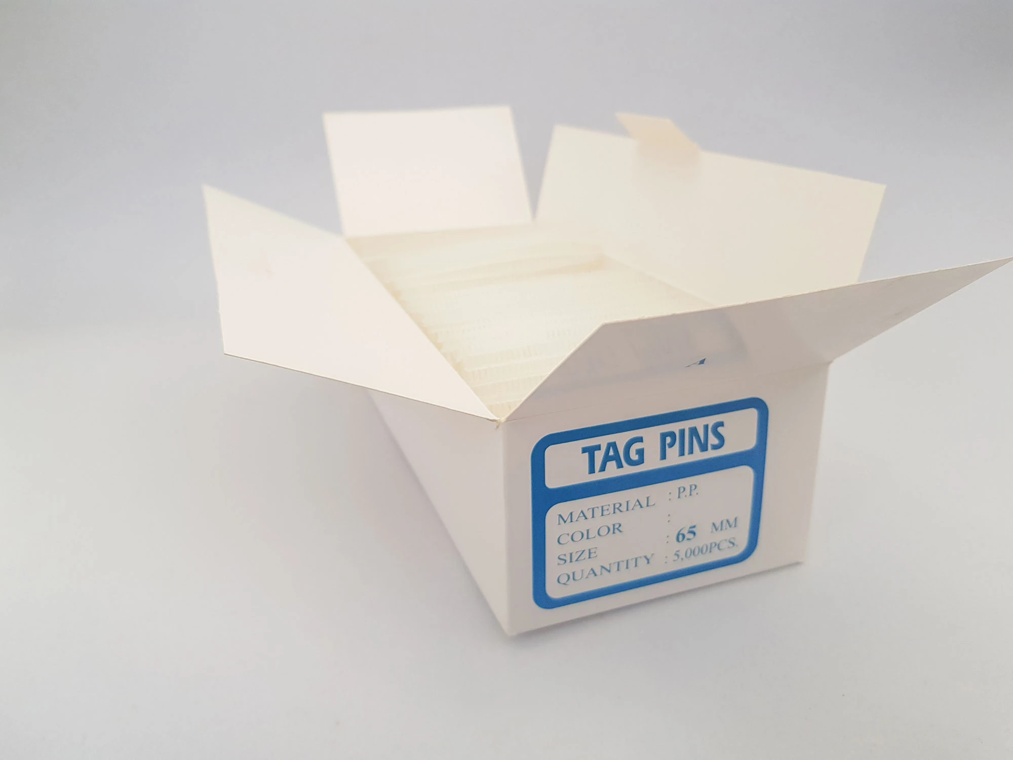 5000Pcs Tag Pin-STD  White - image 3