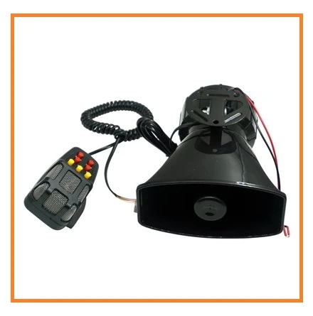 AUTO 7 Tone Horn Police Siren, Loudspeaker Grill 12V - image 2