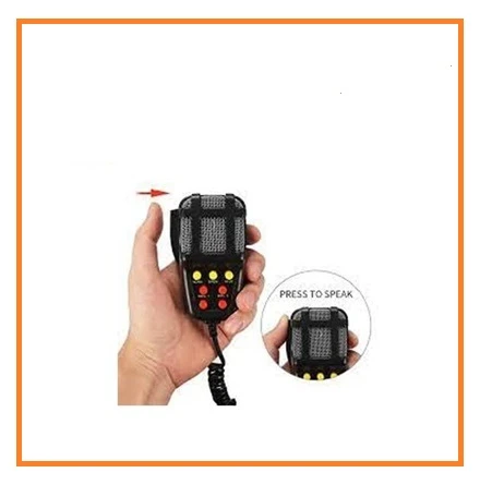 AUTO 7 Tone Horn Police Siren, Loudspeaker Grill 12V - image 4