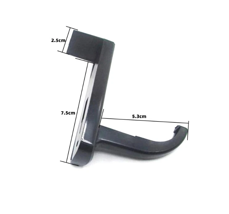 Acrylic Headphone Bracket Wall Mounted Headset Holder - image 3