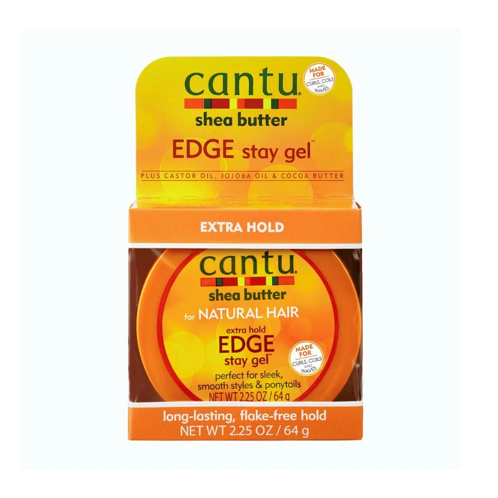CANTU Shea Butter Extra Hold Edge Stay Gel - 64 g