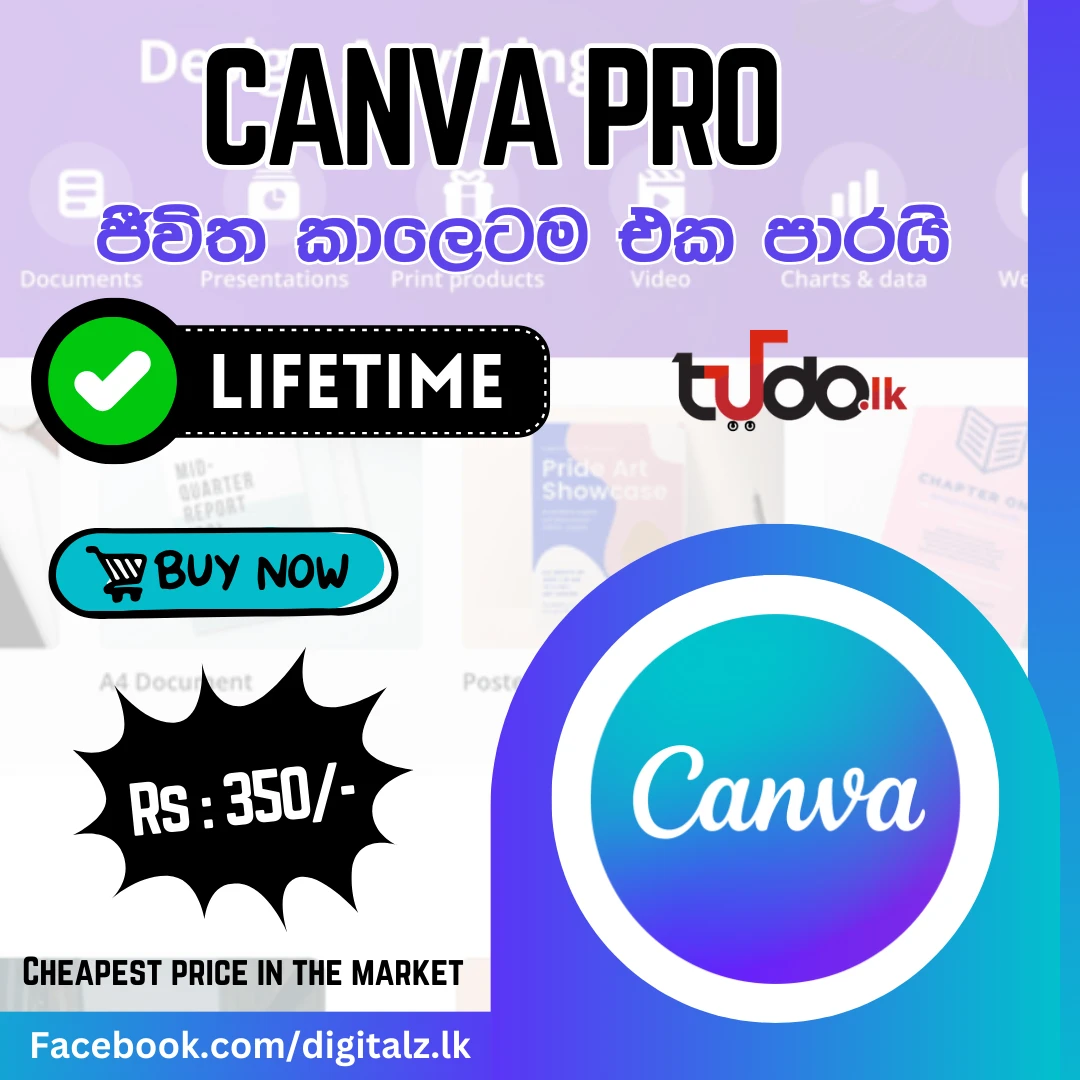 Canva Pro Lifetime Upgrade To Your Own Account