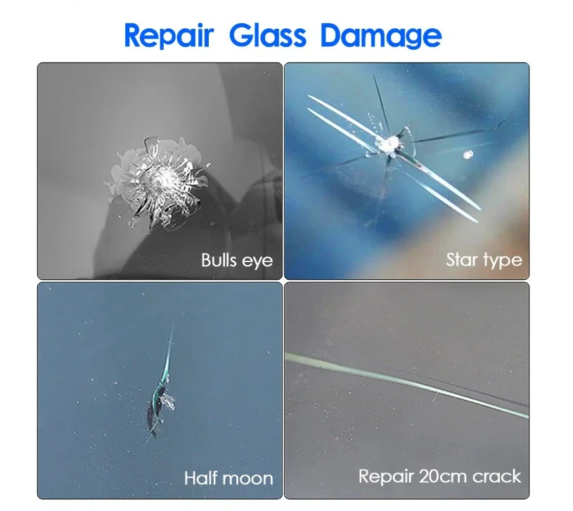 Car Windshield Cracked Repair Tool  Glass Repair Fluid - image 4