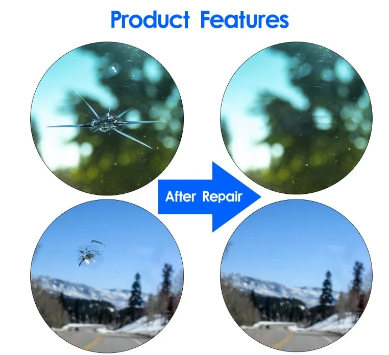 Car Windshield Cracked Repair Tool  Glass Repair Fluid - image 5