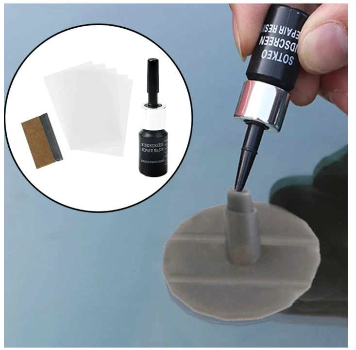Car Windshield Cracked Repair Tool  Glass Repair Fluid - image 6