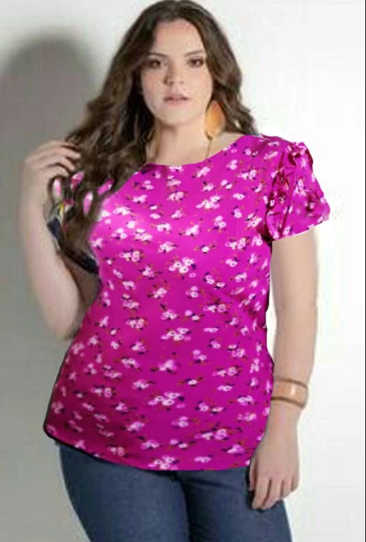 FASHIONABLE short BLOUSE to LADIES /GIRLS CASUAL/OFFICE - image 2