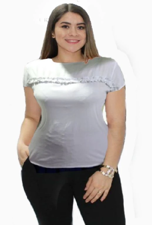 FASHIONABLE short BLOUSE to LADIES /GIRLS CASUAL/OFFICE - image 2