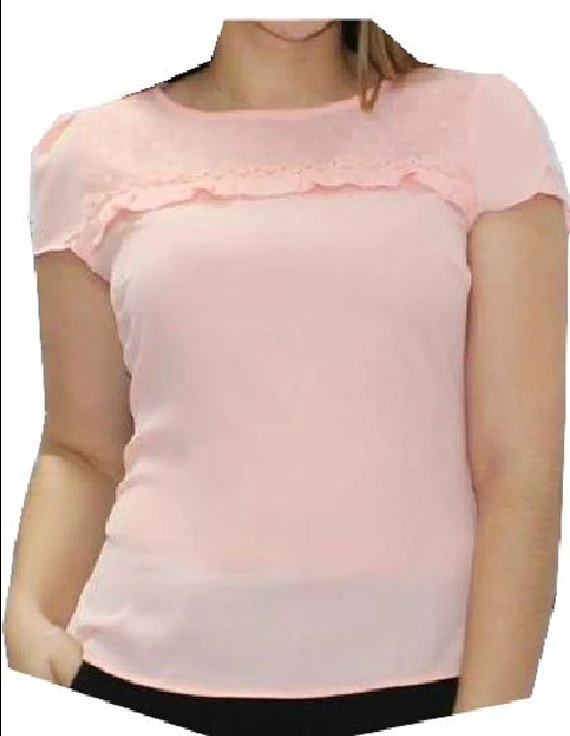 FASHIONABLE short BLOUSE to LADIES /GIRLS CASUAL/OFFICE