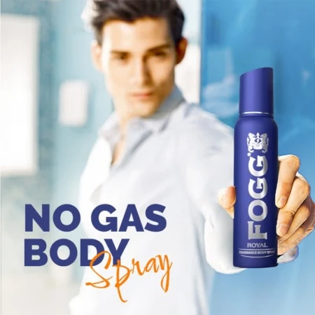 Fogg Royal No Gas Deodorant for Men Body Spray 120ml