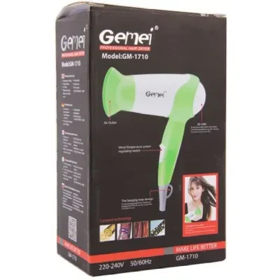 Gemei Hair Dryer - GM1710 - image 1