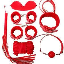 Generic Sex Bondage Set Handcuffs Red BDSM - image 12