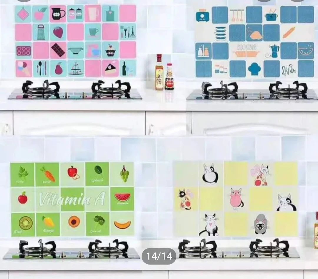 Home Decor Kitchen Room Anti Oil Wall Sticker