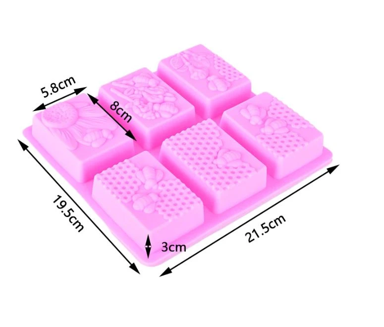 Honey Bee Silicone Soap Mold - image 4