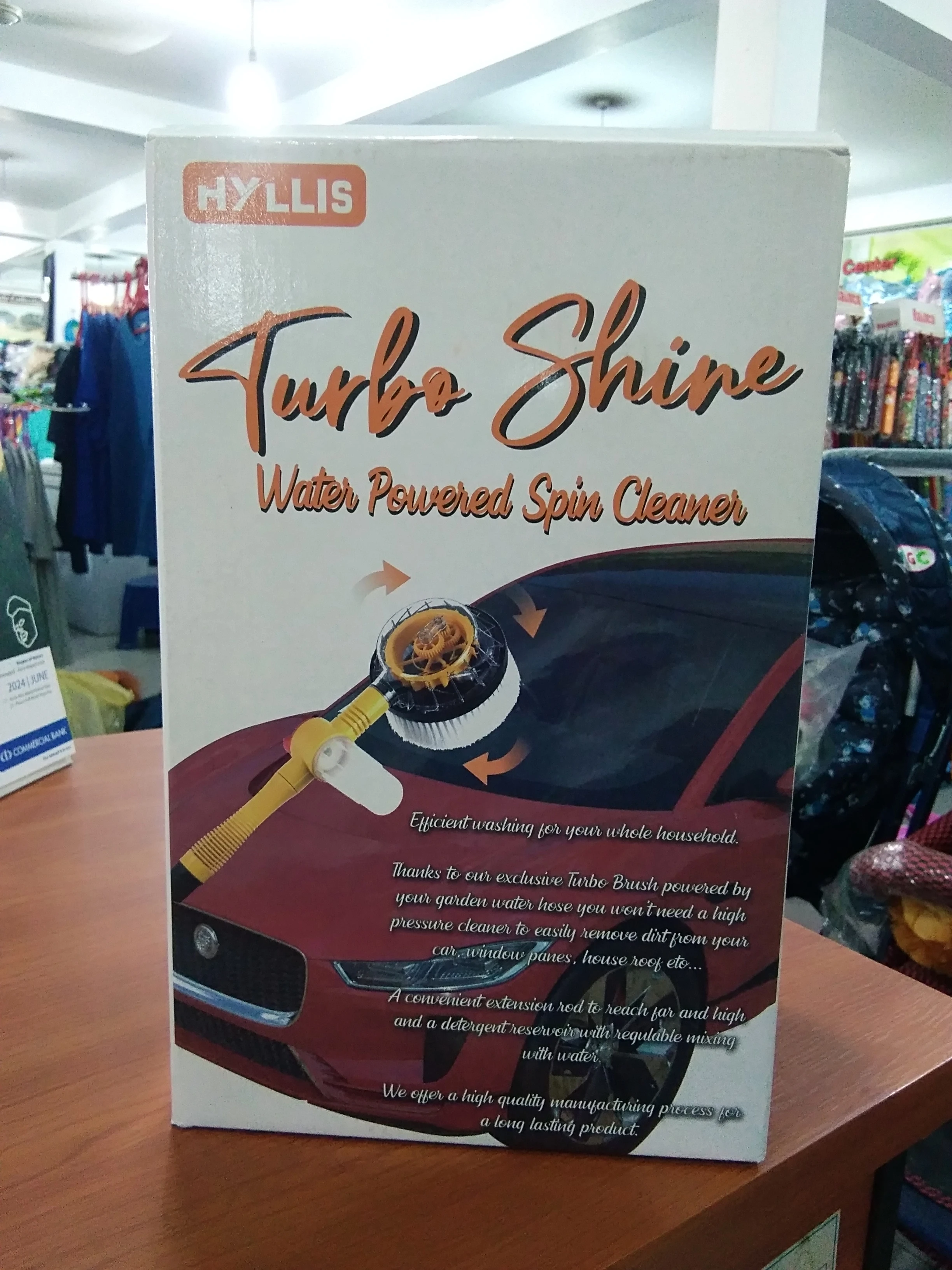 HYLLIS Turbo Shine Water Powered Spin Cleaner - image 1