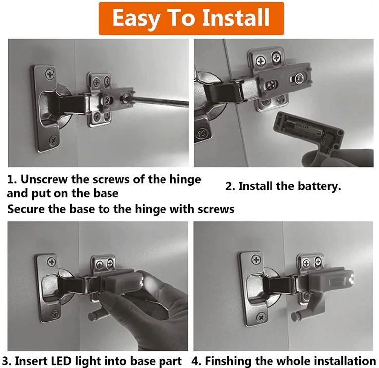 Generic LED Inner Cabinet Hinge Lamp - image 5