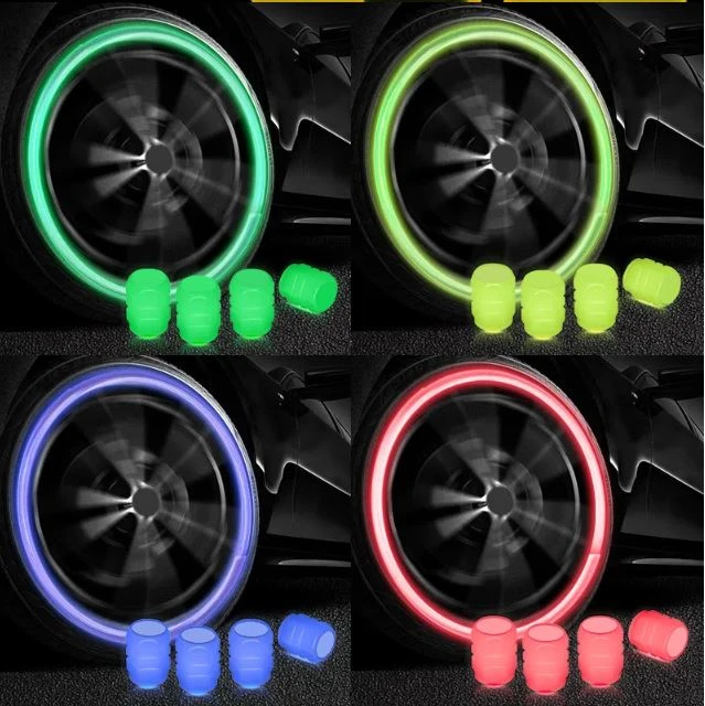 Luminous Valve Caps Car Motorcycle Bicycle Wheel
