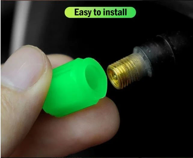 Luminous Valve Caps Car Motorcycle Bicycle Wheel - image 3