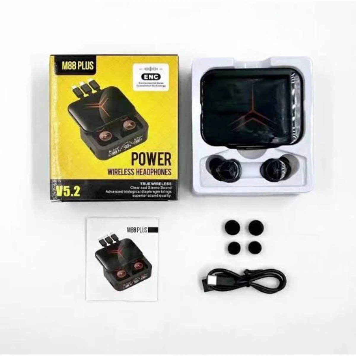 M88 plus wireless earbuds - Gaming Headphones - image 2