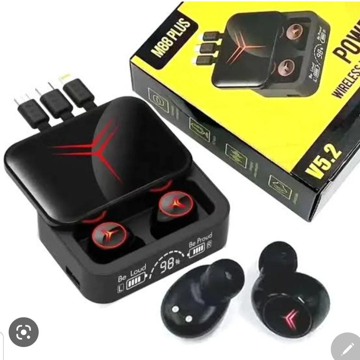 M88 plus wireless earbuds - Gaming Headphones - image 1