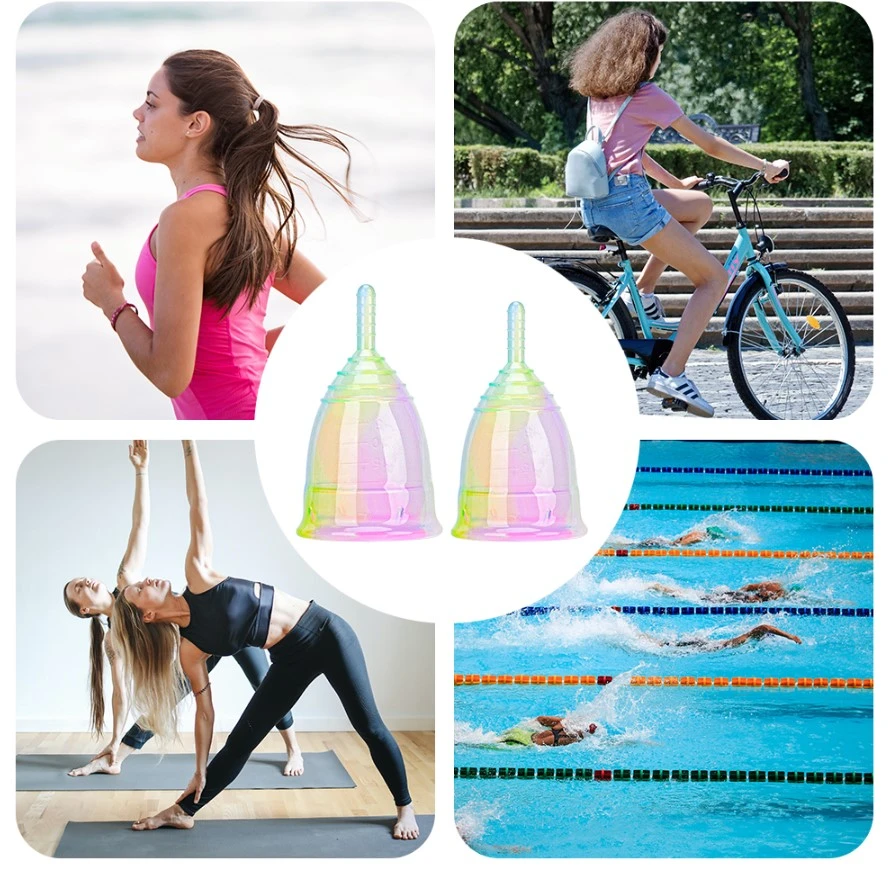Hygiene Lady Cup Medical Grade Silicone Menstrual Cup - image 3