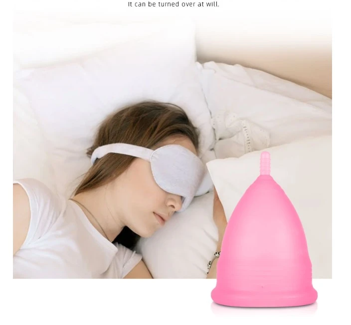 Lady Cup Menstrual Period Cup Pink (Size S)