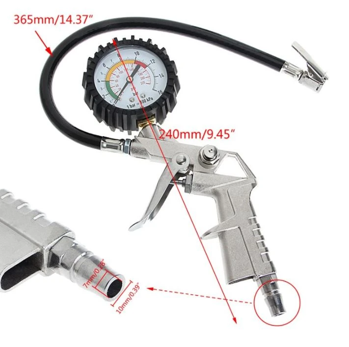 Multifunctional Digital Car Truck Air Tire Pressure - image 3