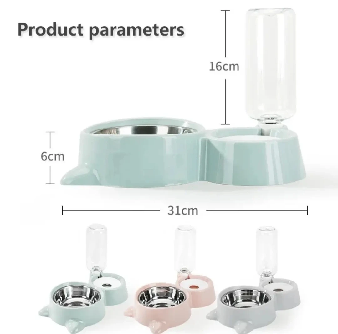 Generic 2-in-1 Cat Bowl Water Dispenser - image 7