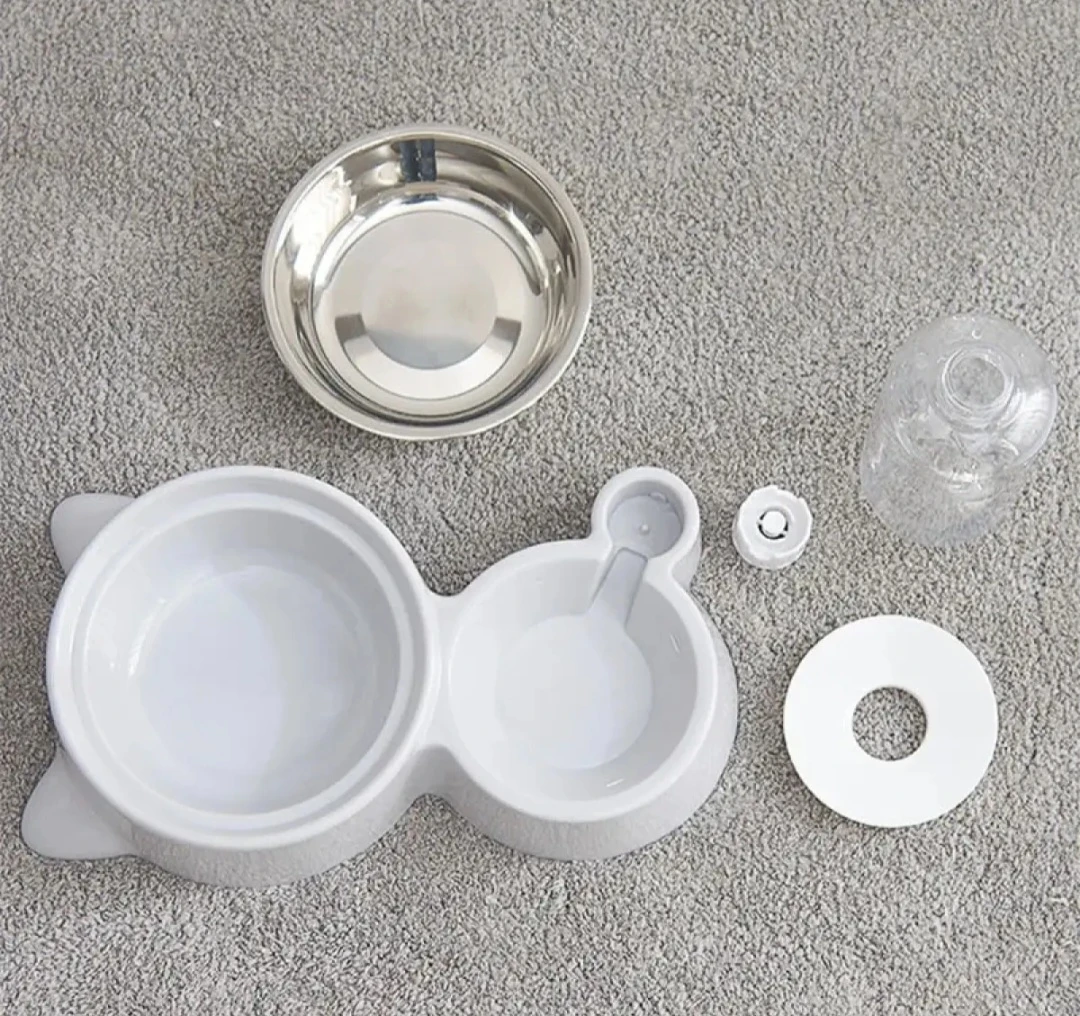 Generic 2-in-1 Cat Bowl Water Dispenser - image 3