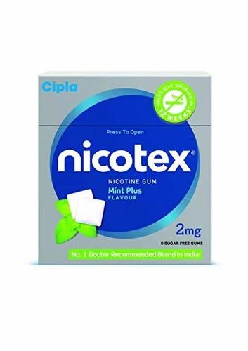 Nicotex Nicotine Sugar Free Gums දුම් පානයෙන් ගැලවිමට..