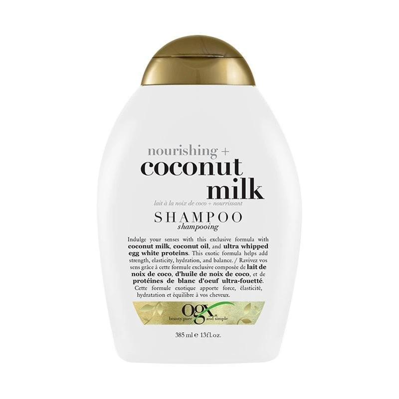 OGX Nourishing Coconut Milk Shampoo 385ml - image 1