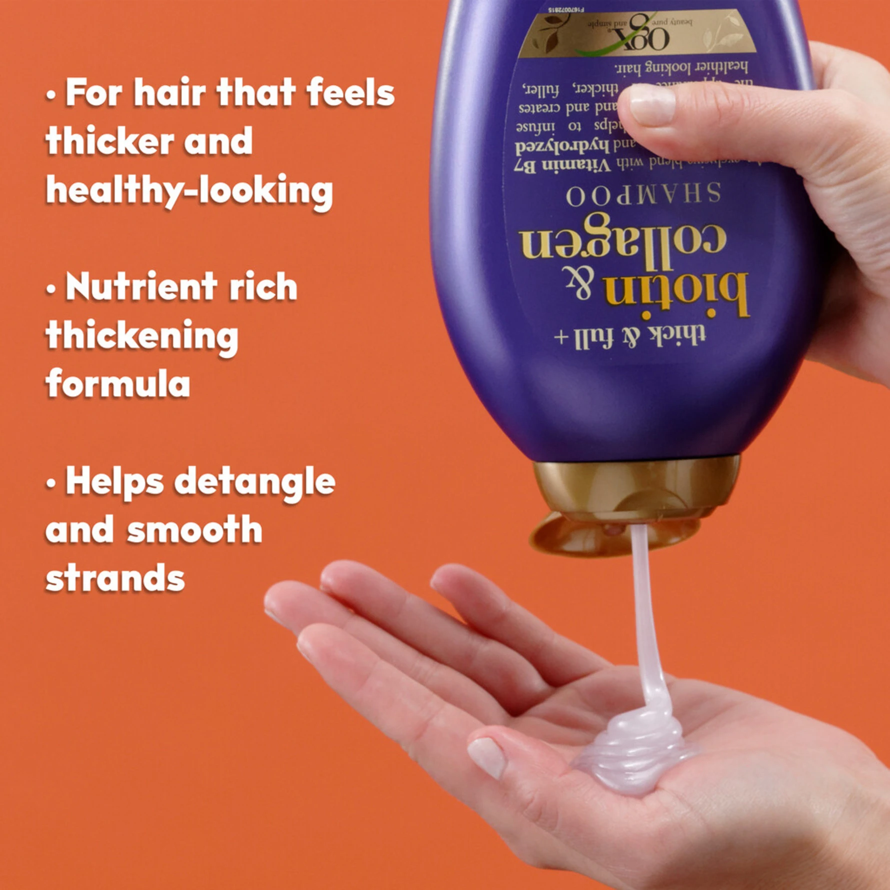 OGX Thick & Full Biotin & Collagen Shampoo 385ml - image 2