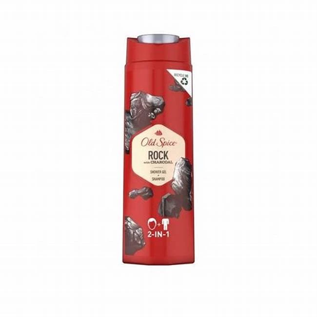 Old Spice Rock Shower Gel & Shampoo - 400ml