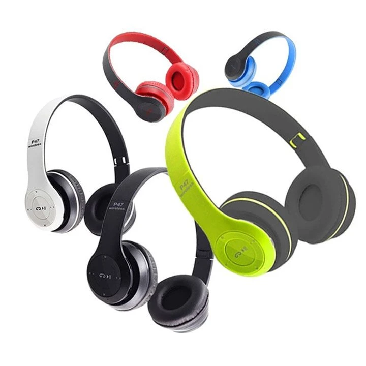 Generic P47 Foldable Bluetooth MP3 Headset - image 3