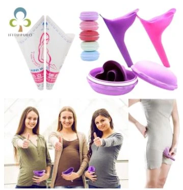 Generic Female Portable Urinal Funnel Silicone Travel - image 7