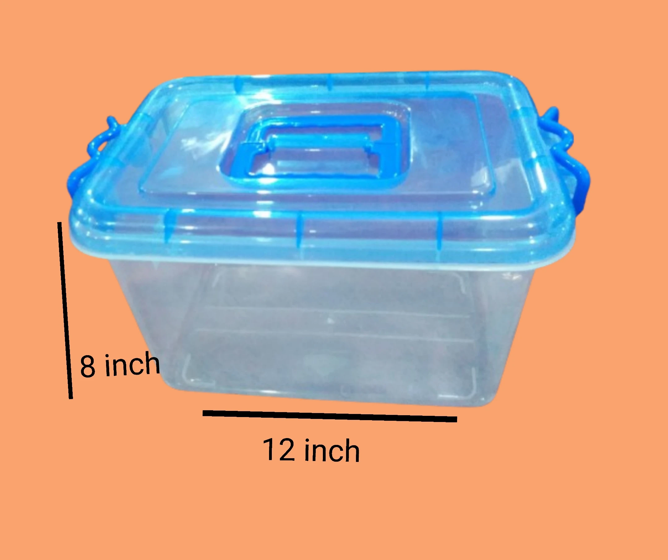 Plastic storage box -1555