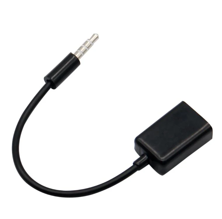 Portable 3.5mm Male AUX Audio Plug Jack To USB - image 4