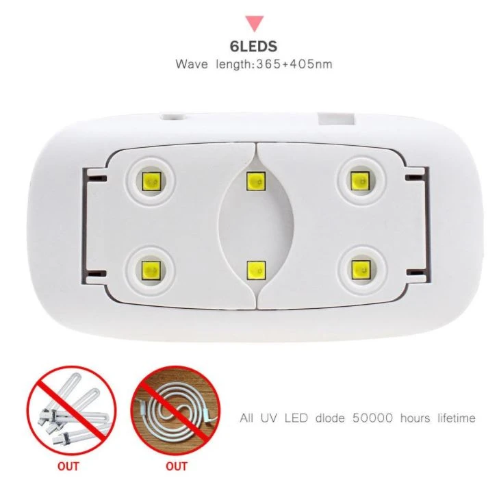 Generic Mini Nail Dryer Portable 6W - image 7