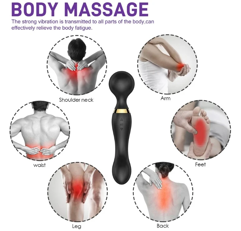 Powerful Double Heads Dildo Vibrator for Women - image 5