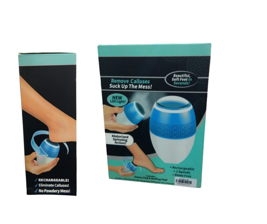 Remove caluses - Suck up the Mess