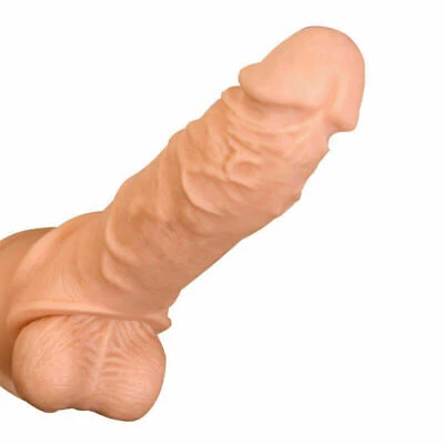 Generic Realistic Penis Extender Sleeve Length & Girth - image 8