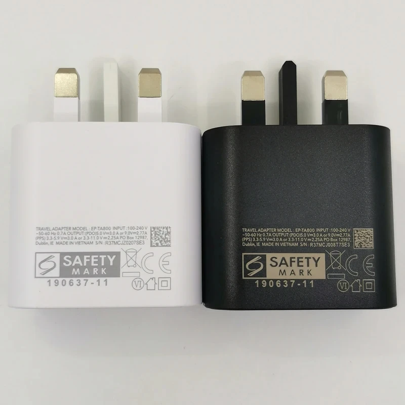 Samsung 25W PD Type-C Fast Charger UK Plug Adapter - image 2