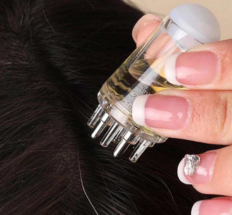 Scalp Applicator Liquid Comb Mini Massager