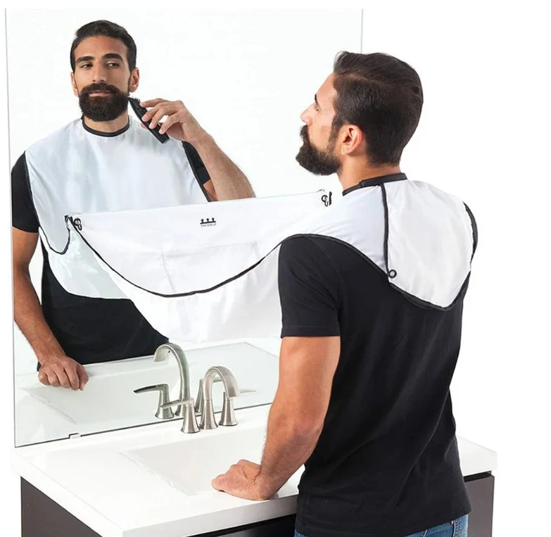 Shaving Apron Care Bib Face Shaver - image 2