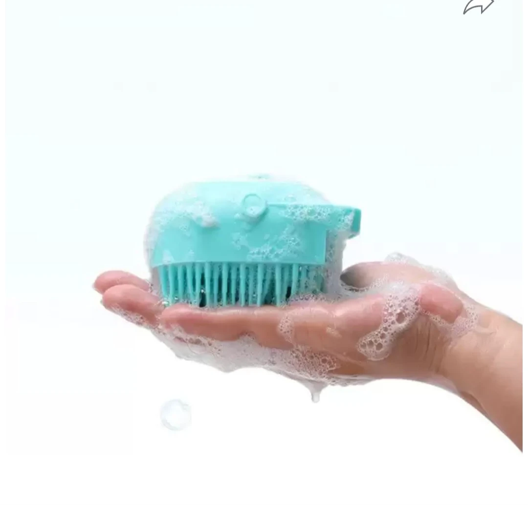 Generic Silicone Massage Bath Brush - image 2