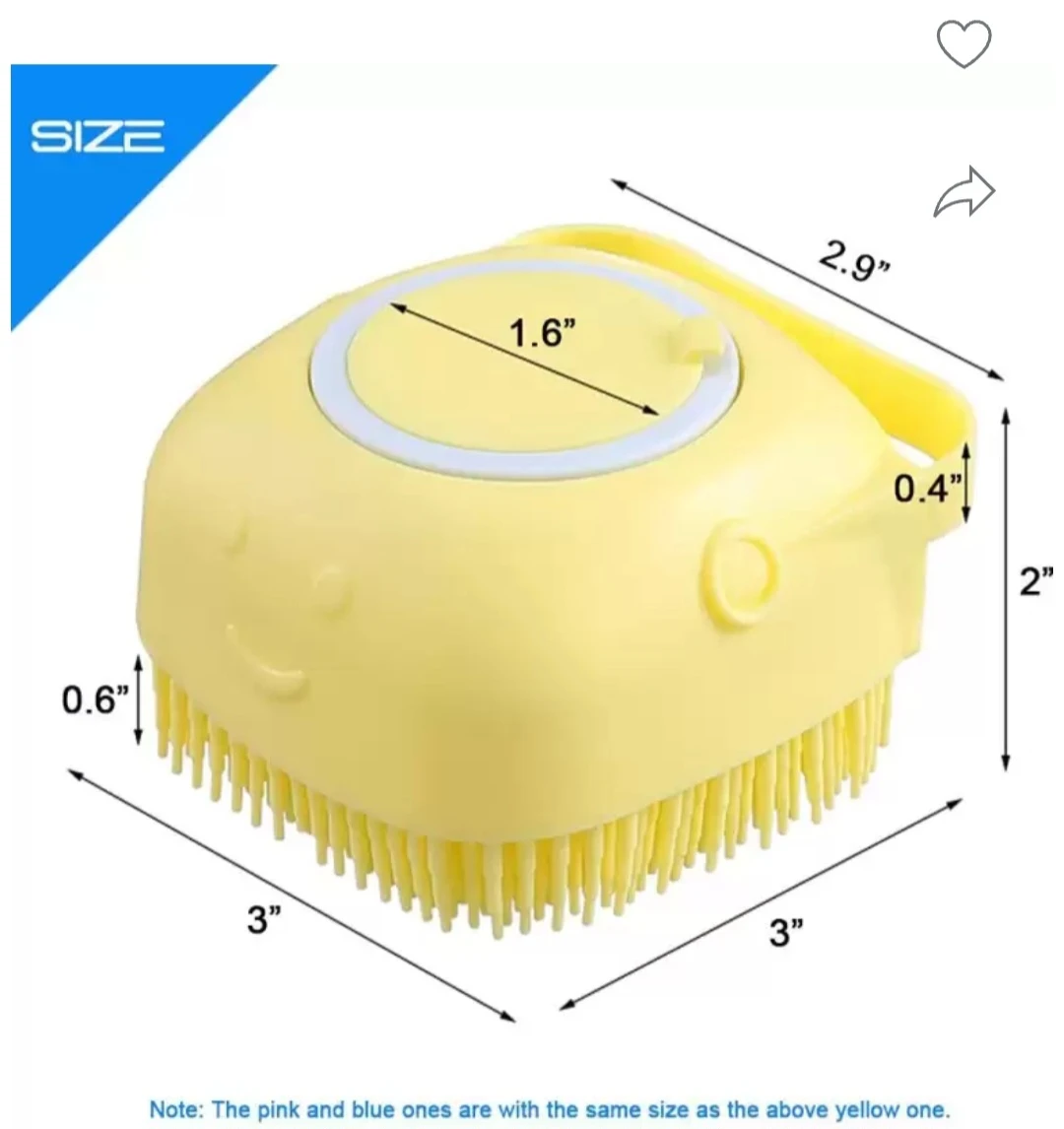 Generic Silicone Massage Bath Brush - image 7